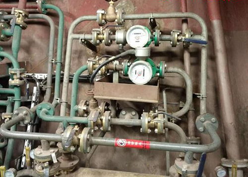 防爆椭圆齿轮流量计现场安装使用图